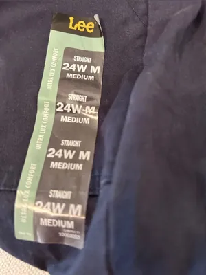 Lee® Women's Plus Ultra Lux Comfort Flex-To-Go Utility Pant Mood Indigo, 24W NWT thumbnail 10
