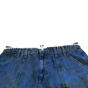 Universal Threads High Rise Wide Leg Jeans Womens 10‎ Long Medium Wash Utility thumbnail 10