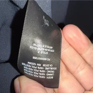 Wilfred Scoop Neck Button Down Best Black‎ Size 10 thumbnail 5