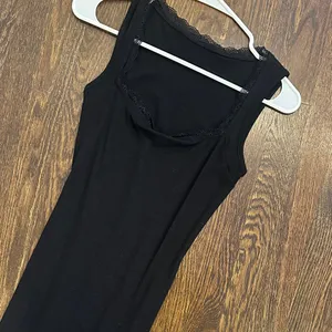 Lace Black Maxi Dress Size XS thumbnail 4
