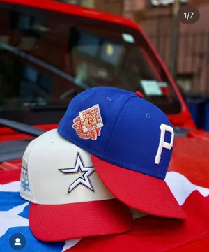 Caps and curls Pittsburg pirates Puerto Rico festival exclusive size 7 brand new sold out autographed with pin thumbnail 4