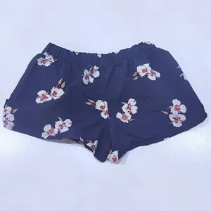Patagonia XS Barely Baggies Shorts Swim Blue Floral Pockets DWR Beach Surf Sport thumbnail 3