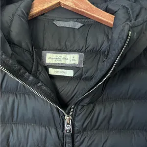 Abercrombie & Fitch Black Puffer Jacket thumbnail 2