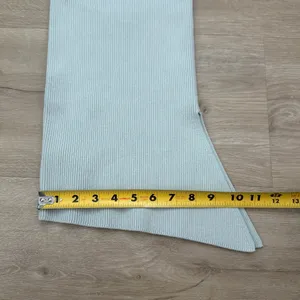 Aritzia Wilfred Blue Teal Strapless Cut Out Tube Top thumbnail 4