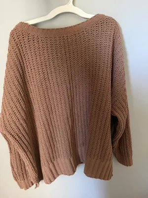 American Eagle Oversized Chunky Knit Sweater thumbnail 2