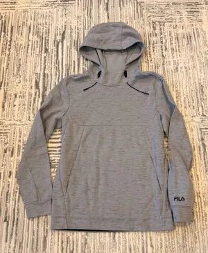 Fila women's small gray oversized sweatshirt MSRP $70 thumbnail 1