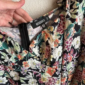 Missguided Floral Midi Dress thumbnail 5