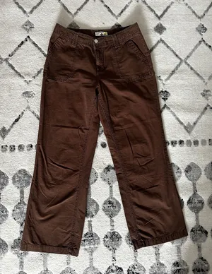 Vintage Jeans Brown Size 28 thumbnail 1