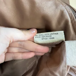 Berman's the leather experts made in korea bomber jacket full zip women's 12 thumbnail 6