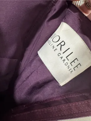 Morilee Strapless Plum Evening Gown Purple Size 2 thumbnail 7