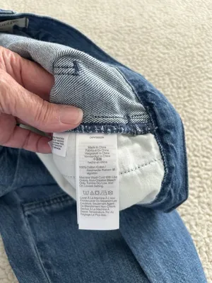 Madewell High Rise Cropped Tapered Leg Jeans in Ventnor Wash Size 30 thumbnail 11