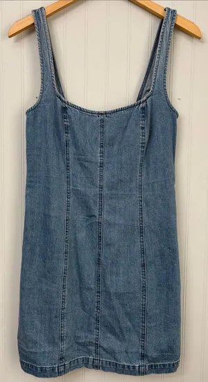 Show Me Your MuMu Steph Mini Dress Women Size Small Blue thumbnail 1