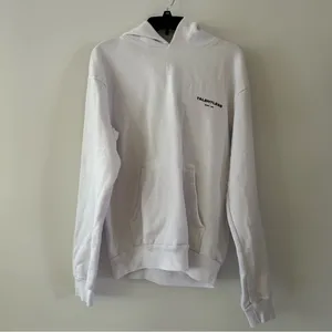 Talentless White Circle Logo Athleisure Streetwear Hoodie Size S thumbnail 3