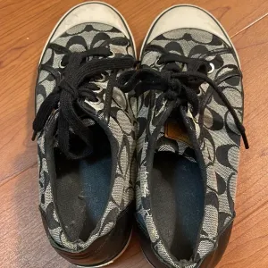 Coach Black Signature Canvas Sneakers thumbnail 2
