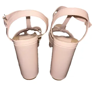 Gianni Bini Patent Platform Mary Janes Nude Pink Size 8 thumbnail 8