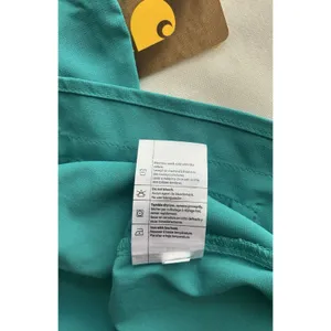 Carhartt Force Cross-Flex Women’s Scrub Top XL Green Medical Dentist Tech NWT thumbnail 13