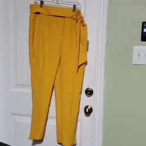 Marc Ney York Mustard Pants Size L thumbnail 2