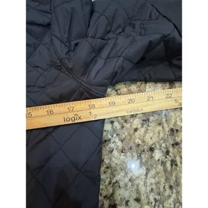 Lauren Ralph Lauren Quilted Hooded Anorak Coat Black Size Petite XS Hooded thumbnail 10