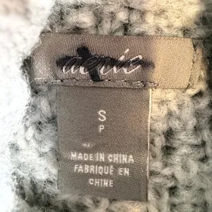 Aerie Women's Small Gray Cable Knit Turtleneck Sweater Oversized Pullover Wool thumbnail 7
