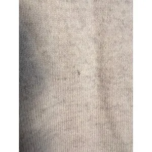 LL Bean Men Med‎ 100% Cashmere Crewneck Sweater Oatmeal Beige Heather thumbnail 5