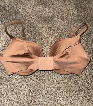 SKIMS Ultimate Teardrop Underwire Push-Up Bra 34D Brown thumbnail 4
