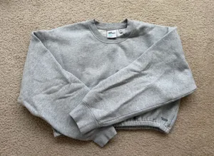 TNA Aritzia Cozy Fleece Cropped Perfect Sweatshirt thumbnail 1
