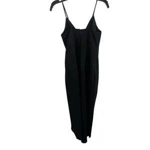 BHLDN Caron Midi Dress Black Size 0 Sleek Formal Cocktail Wedding‎ Guest Chic thumbnail 4