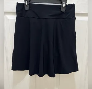 NWT Bluefish Black Sport Skort thumbnail 2