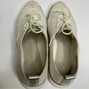 Cole Haan zerogrand white knit Oxford shoes size 8‎ thumbnail 6