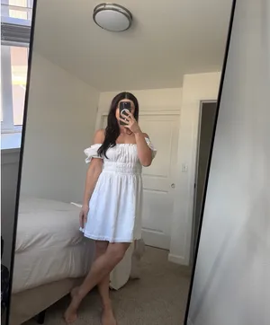 Bp white summer dress thumbnail 2