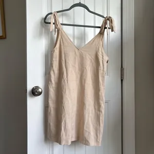 ASOS Cream Sleeveless Spaghetti Strap Mini Dress thumbnail 2