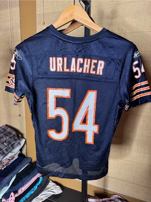 Vintage Reebok Chicago Bears Brian Urlacher #54 NFL Jersey Women’s Small thumbnail 10