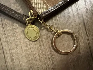 Vintage coach mini skinny coin wallet thumbnail 2
