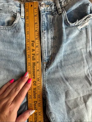 SLVRLAKE Light Blue Distressed Dakota Highrise Jeans thumbnail 4
