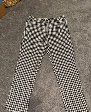 Plaid Cropped Pants Multiple Size 14 thumbnail 2