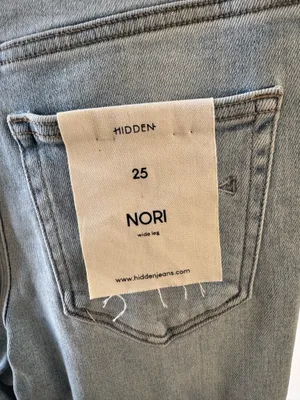 Hidden wide leg crop jeans Nori thumbnail 3