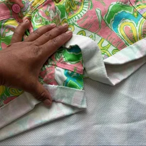 Lilly‎ Pulitzer Chin Chin Clifton Shorts denim cotton 2 thumbnail 6