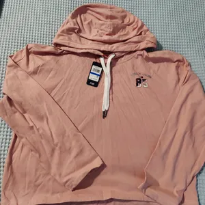 Ladies Tommy Hilfiger Henley Hoodie thumbnail 1