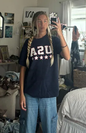 USA T Shirt Size L thumbnail 1