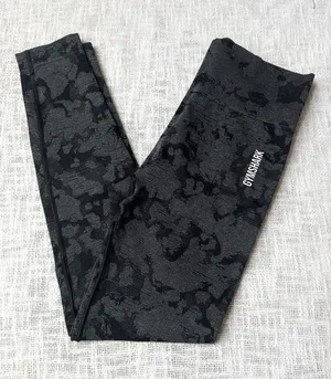 Gymshark Adapt Camo Seamless High Rise Leggings 🎧 Size Measured thumbnail 1