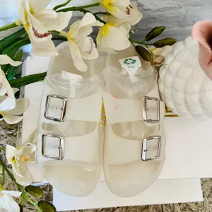 Top Moda White Jelly Slip Ons thumbnail 2