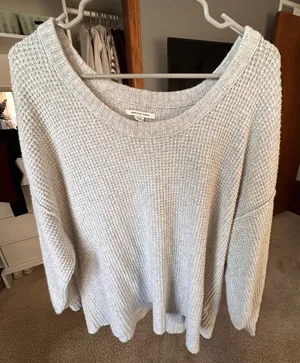 American Eagle Scoop Neck Sweater thumbnail 1