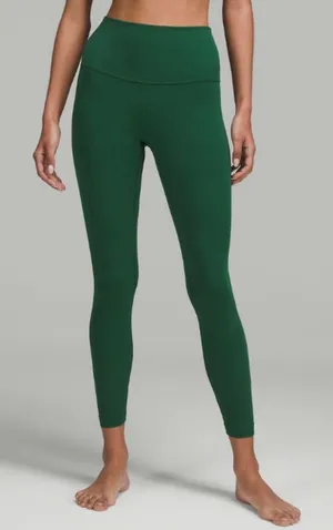 Lululemon Emerald Green Leggings thumbnail 1