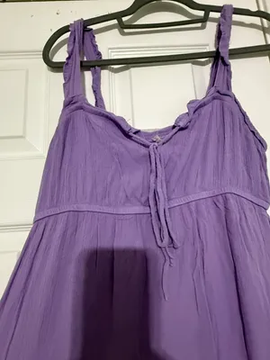Boutique Maxi dress Purple Size L thumbnail 4