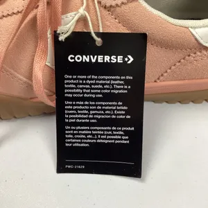 Converse Run Star Trainer Pink Suede Low Top Men Size 7.5 Women Size 9 New with tag thumbnail 3