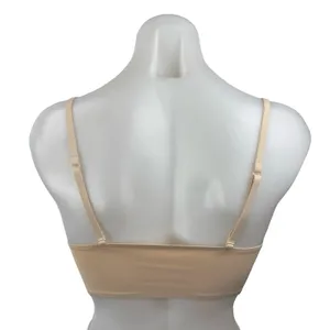 Free People Intimately Cream Nude Adjustable Longline Neo Bralette Bra Size XS thumbnail 4