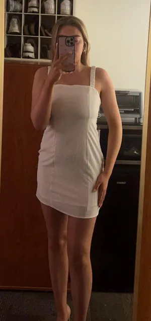 Sadie and Sage White Mini Dress thumbnail 1