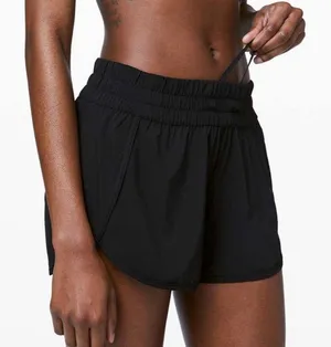 Lululemon 4 Tracker Short V *4" in Black thumbnail 2