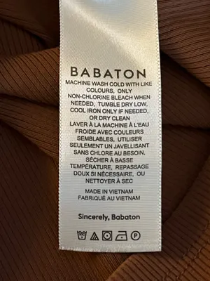 Womens small Babaton Aritzia Sculpt Brown Ribbed Tank Dress Bodycon Racerback thumbnail 6