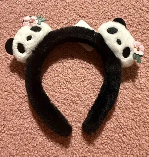 Plush Panda Ear Headband DisneyWorld Epcot China thumbnail 1